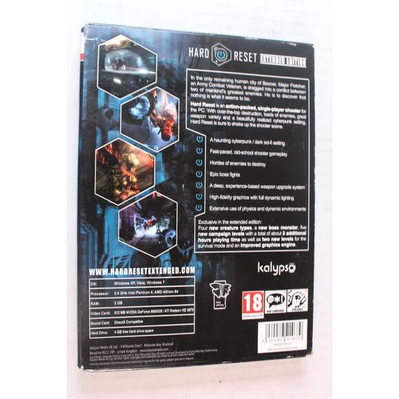 Hard Reset: Extended Edition (Personal Computer PC, 2012) authentic - Picture 3 of 10